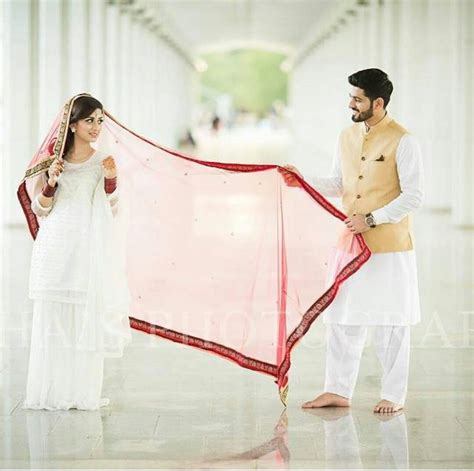 Nikkah Cute Muslim Couples Asian Wedding Dress Pakistani Pakistani