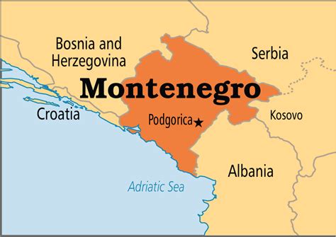 Montenegro from mapcarta, the open map. Montenegro issues arrest warrant for citizens of Russia ...