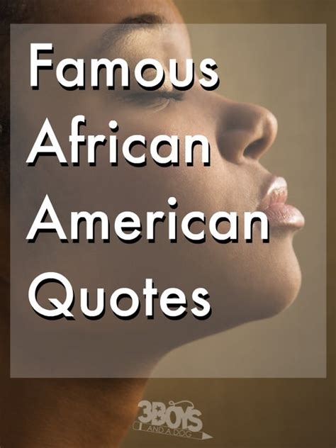 inspirational quotes by african americans