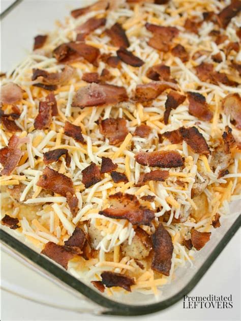 Chicken bacon ranch tater tot casserolefunny is family. Bacon Ranch Chicken Tater Tot Casserole Recipe - A Family ...