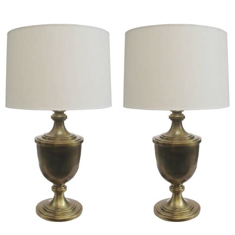 Pair Of Classically Inspired Urn Shaped Table Lamps At 1stdibs