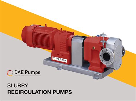 Application Of Slurry Recirculation Pumps Dae Pumps