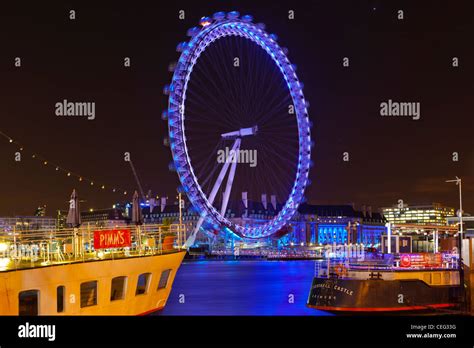 London Eye London England United Kingdom Europe Stock Photo Alamy