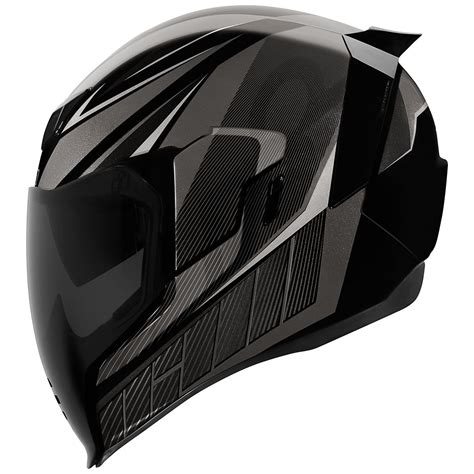 Icon Airflite Qb1 Black Full Face Helmet 0101 12063
