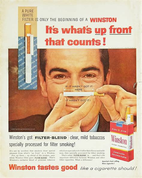 Pin On Cigarettes Tobacco Vintage Print Ads