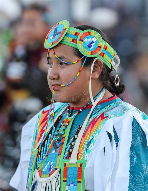 Beautiful Native American Woman Editorial Stock Image Image Of Colorful Julyamsh 154441849