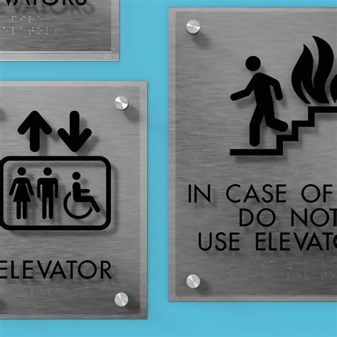 Elevator Signs Erie Custom Signs