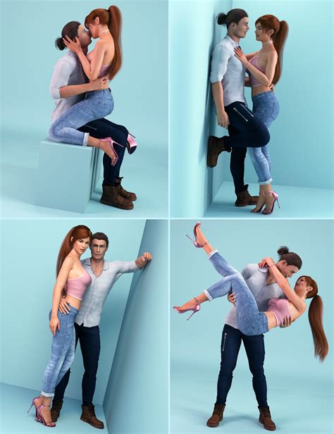 Dreamy Honeymoon Poses For Genesis 8 Male And Female Daz 3d