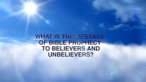 Experts Reveal The Message Of Bible Prophecy Part 2 Of 3