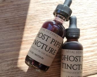 Ghost Pipe Tincture Wildcrafted Indian Pipe Extract Etsy