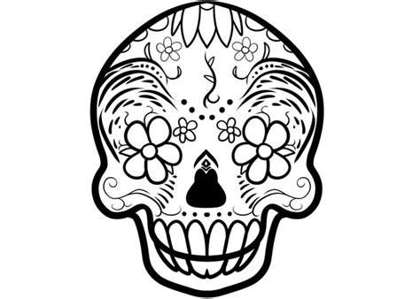 Skull Tattoo Coloring Pages