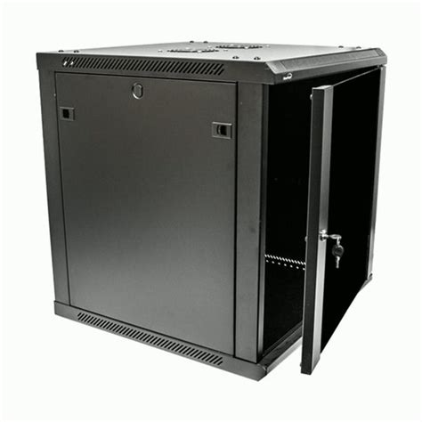 Navepoint 12u Deluxe It Wallmount Cabinet Enclosure 19 Inch Server Network Rack With Locking