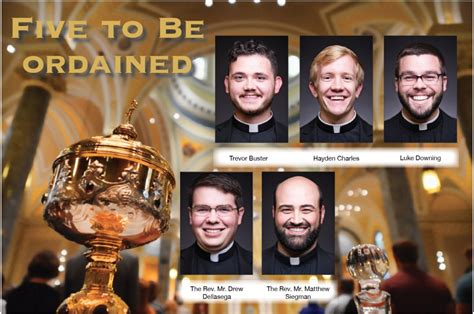 Five To Be Ordained For The Diocese Of Wichita Catholic Diocese Of