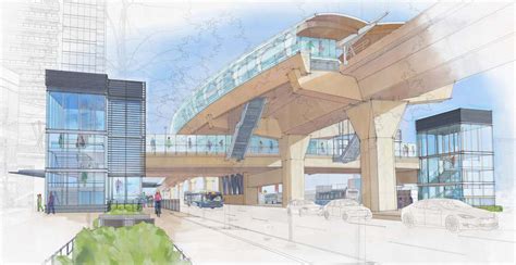 New Renderings Of Skytrain Brentwood Town Centre Station Expansion