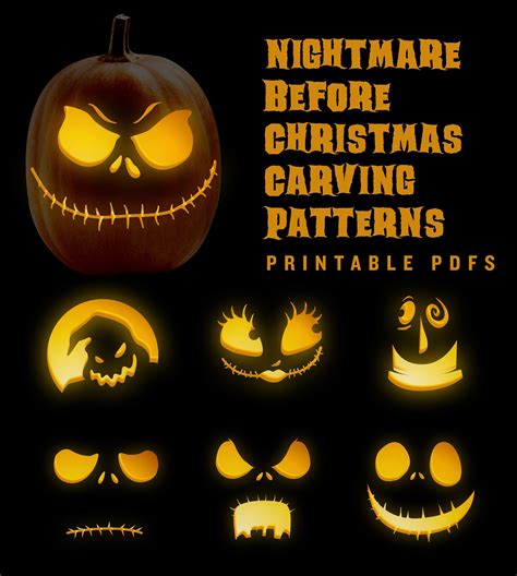 Nightmare Before Christmas Sally Pumpkin Carving