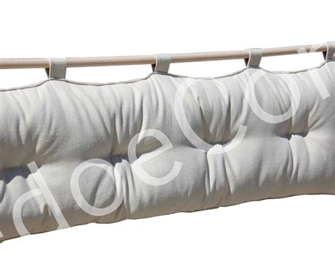 I cuscini per testata letto sono comodi, versatili, adattabili ad ogni stile, esigenza e stagione. Testiera letto a cuscino Bali - Basic ecrù - cotone ...