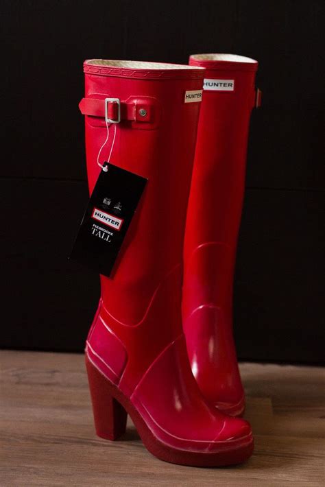 High Thigh Boots Sexy High Heel Boots Heeled Boots Girly Shoes Red