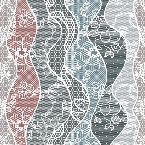 Lace Seamless Pattern With Flowers — Stock Vector © Comotom0 14599727