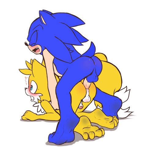 Rule 34 Anal Anus Ass Balls Gay On All Fours Penis Rexin Sonic Series Sonic The Hedgehog