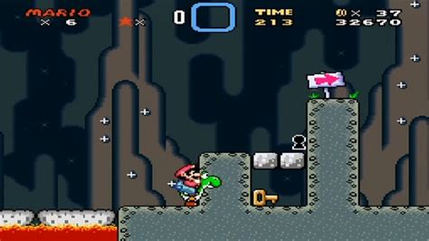 Super Mario World Map Secret Levels