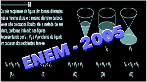 Enem 2005 Com Modificações