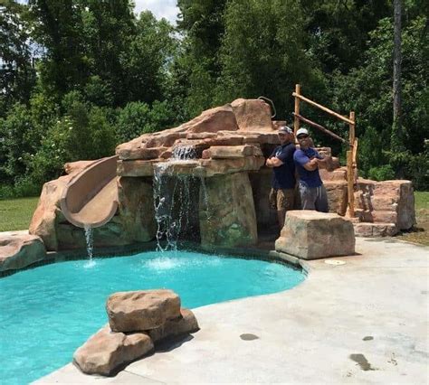 Ricorock Waterslide And Grotto In Celebrity Home