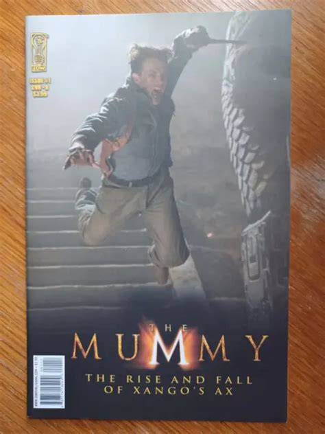 The Mummy Rise And Fall Of Xangos Ax 1 Photo Cover B Brendan Fraser Idw