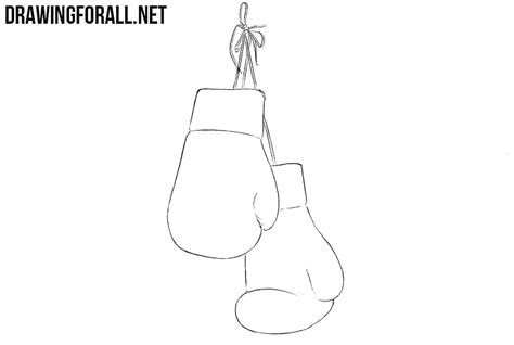 How To Draw Boxing Gloves
