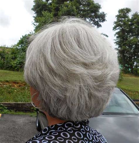 Or young girls can dye their hair grey. Simple Short Hairstyles for Older Women