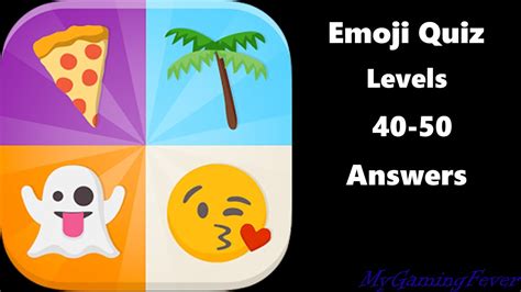 Emoji Quiz Level 4 Emoji Quiz