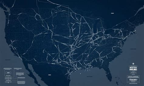 United States Oil And Gas Pipelines Map Shale Maps Pro