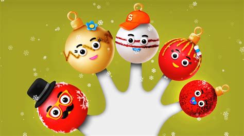 Puff is my earth tumbles is my earth. Christmas Balls Finger Family |Nursery Rhyme |Christmas ...
