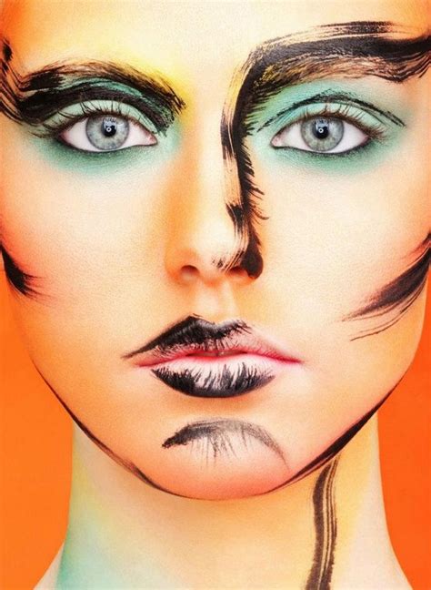 10 Abstract Makeup Looks That Are Totally Selfie Fantasy Makeup