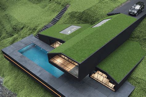 Architectural Designs With Green Roofs That Meet The Needs Of Humans