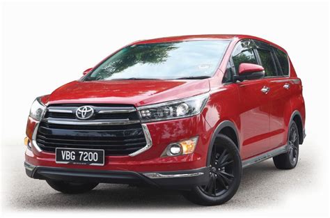 Prices have gone up across the board between rm 2,000 to 4,000 but you get. Toyota MPV: Great value from Innova 2.0X | New Straits ...