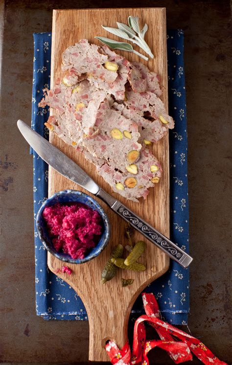Country Pate With Pistachios Cooking Melangery
