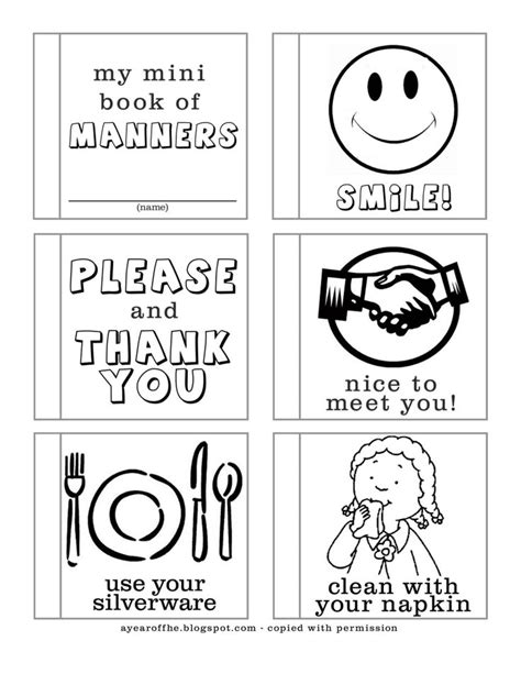 Free Printable Good Manners Worksheets Manners Preschool Teaching