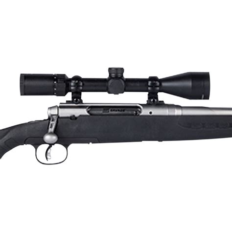 Savage Arms Axis Ii Xp Scoped Stainlessblack Bolt Action Rifle 350