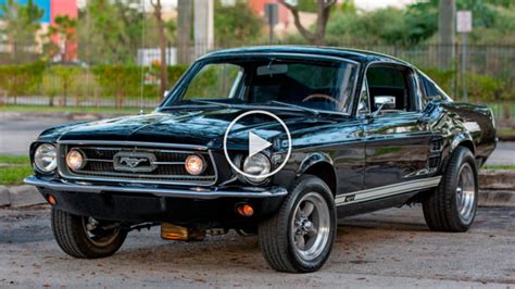 Highly Original S Code 1967 Ford Mustang Fastback S Code 390 Gt 4 Speed