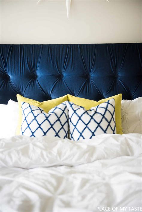 Tufted Headboard How To Make It Own Your Own Tutorial