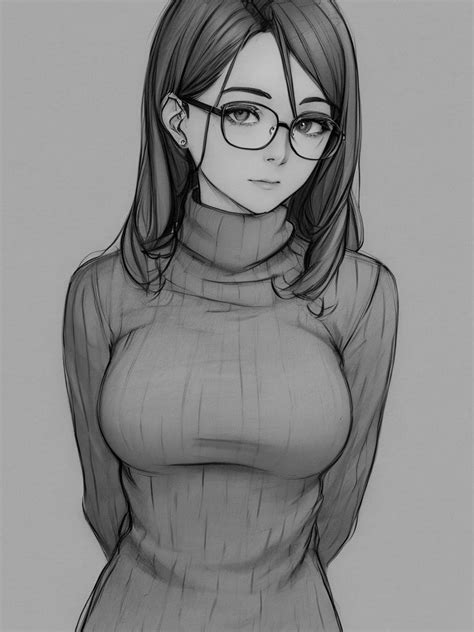 Girl With Glasses By A2a5 On Deviantart