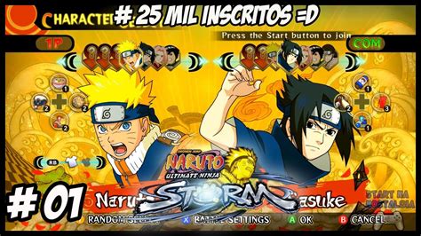 Naruto Ultimate Ninja Storm 1 Gameplay 1 Naruto Vs Sasuke Uchiha 25