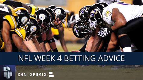 Includes updated point spreads, money lines and totals lines. NFL Betting Lines: Week 4 Advice, Best Picks, And Prop ...