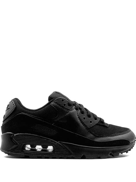 Nike Womens Air Max 90 Casual Sneakers From Finish Line In Blackblack