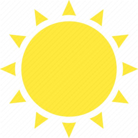 Hot Sun Sunny Weather Icon