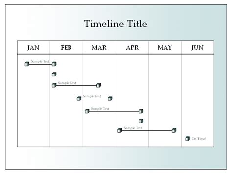 Six Month Timeline Template Software Engineering