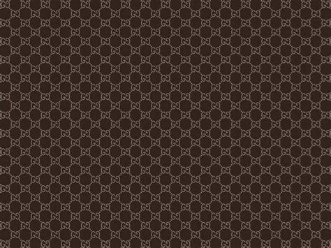 Download Dark Brown Gucci Pattern Wallpaper