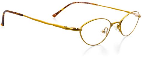 Optical Eyewear Oval Shape Metal Full Rim Frame Prescription Eyeglasses Rx Bronze Antique