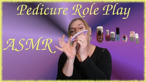 Deluxe Pedicure ~ Foot Massage Role Play Asmr Nail Salon Youtube