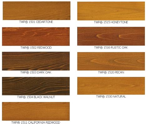 Lowes Exterior Stain Color Chart Kemele